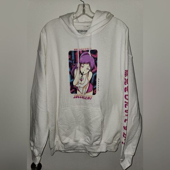 NWT Japanese Anime Girl Hoodie - Picture 1 of 3